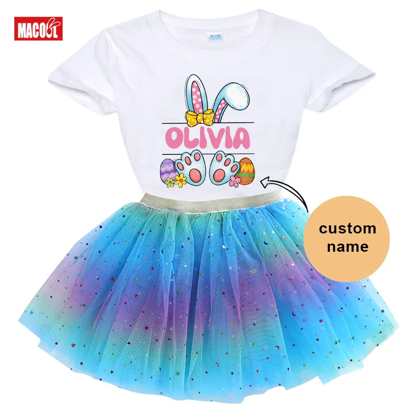 

Easter Shirt Tutu Set Girls Kids Outfit Shirt Party Outfits Outfit Kids Shirts Girl Dress Sets Child Outfits