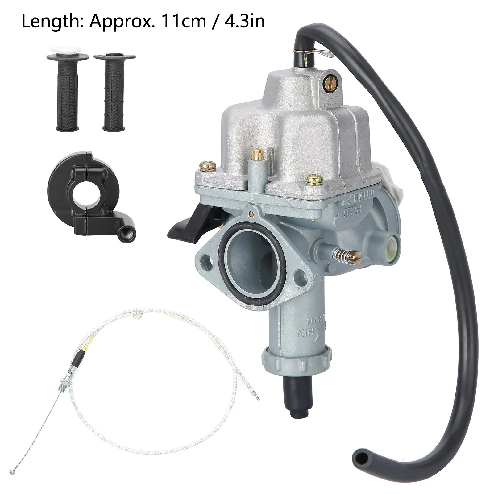 كابل خانق المقود المكربن سهل التركيب ومناسب تمامًا من سبائك الألومنيوم لملحقات مجموعة الكربوهيدرات النموذجية XR100R #1