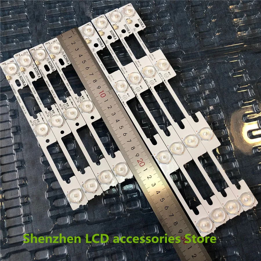 100 개/몫 (50 * 3LED * 6V + 50 * 4LED * 6V) KDL32MT626U 용 LED 백라이트 스트립 35019055 35019056 100% NEW