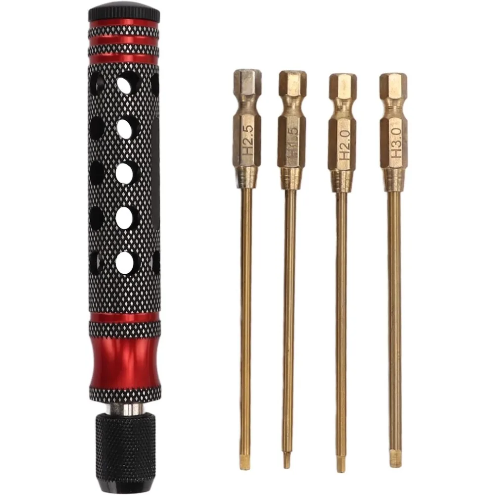 

Набор шестигранных отверток 4 в 1, 1,5 мм/0,06 дюйма, 2 мм/0,08 дюйма, 2,5 мм/0,1 дюйма, 3 мм/0,12 дюйма, набор шестиугольных полых отверток, руководство