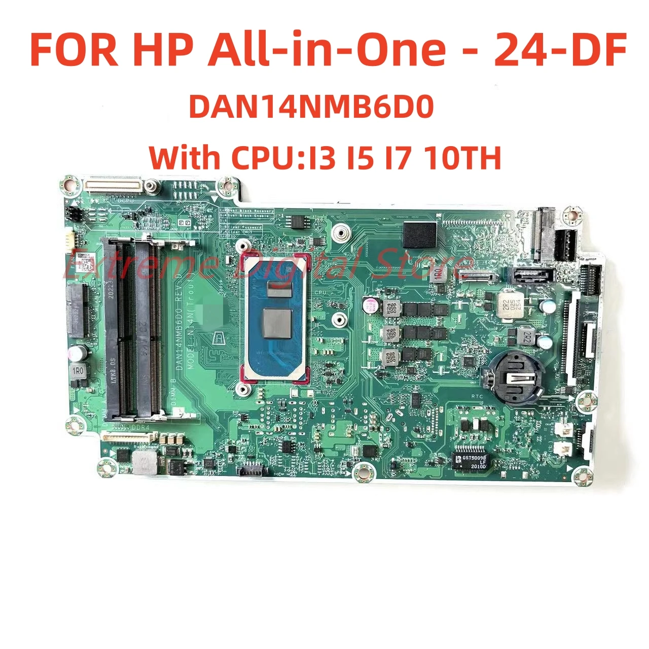 DAN14NMB6D0 For HP 24-DF laptop motherboard with I3-1005G1 I5-1035G1 I7-1065G7 CPU 100% tested and shipped OK