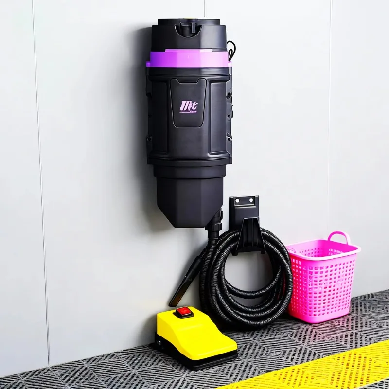 1600W Electric Wall-Mounted Car Vacuum Cleaner Portable Detailing Workshop&Car Shop Cleaning Machine for Car Wash & Be auty Use