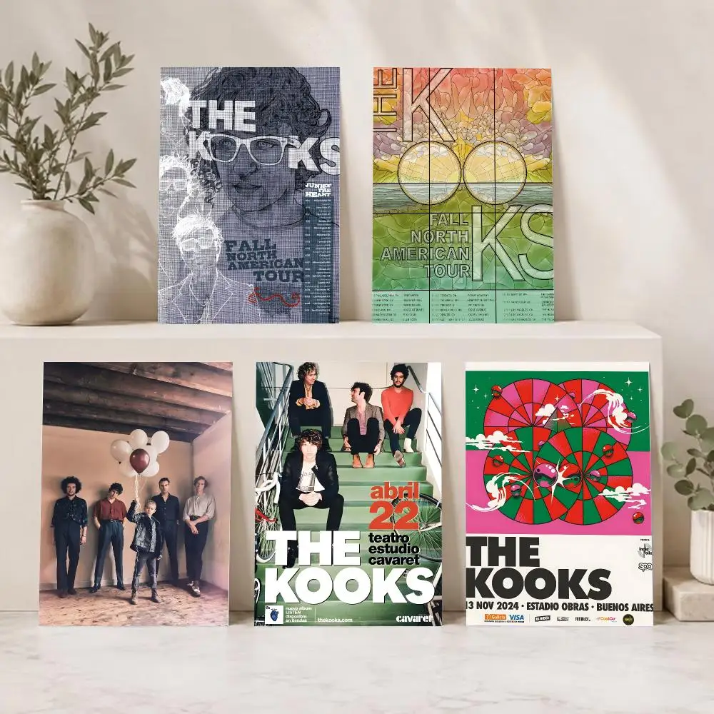 Sunny Effortless Band T-The Kooks Poster Series HD Wall Living Room Home Decor Gift