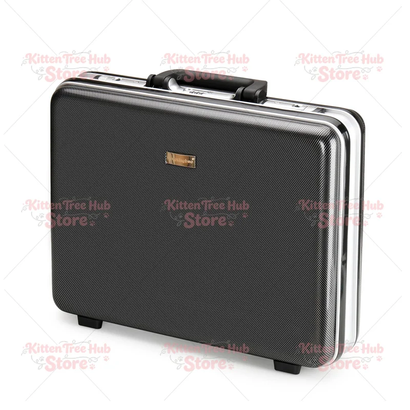 LockboxMen's handheld business briefcaseImportant documents storage hand-held new aluminum frame