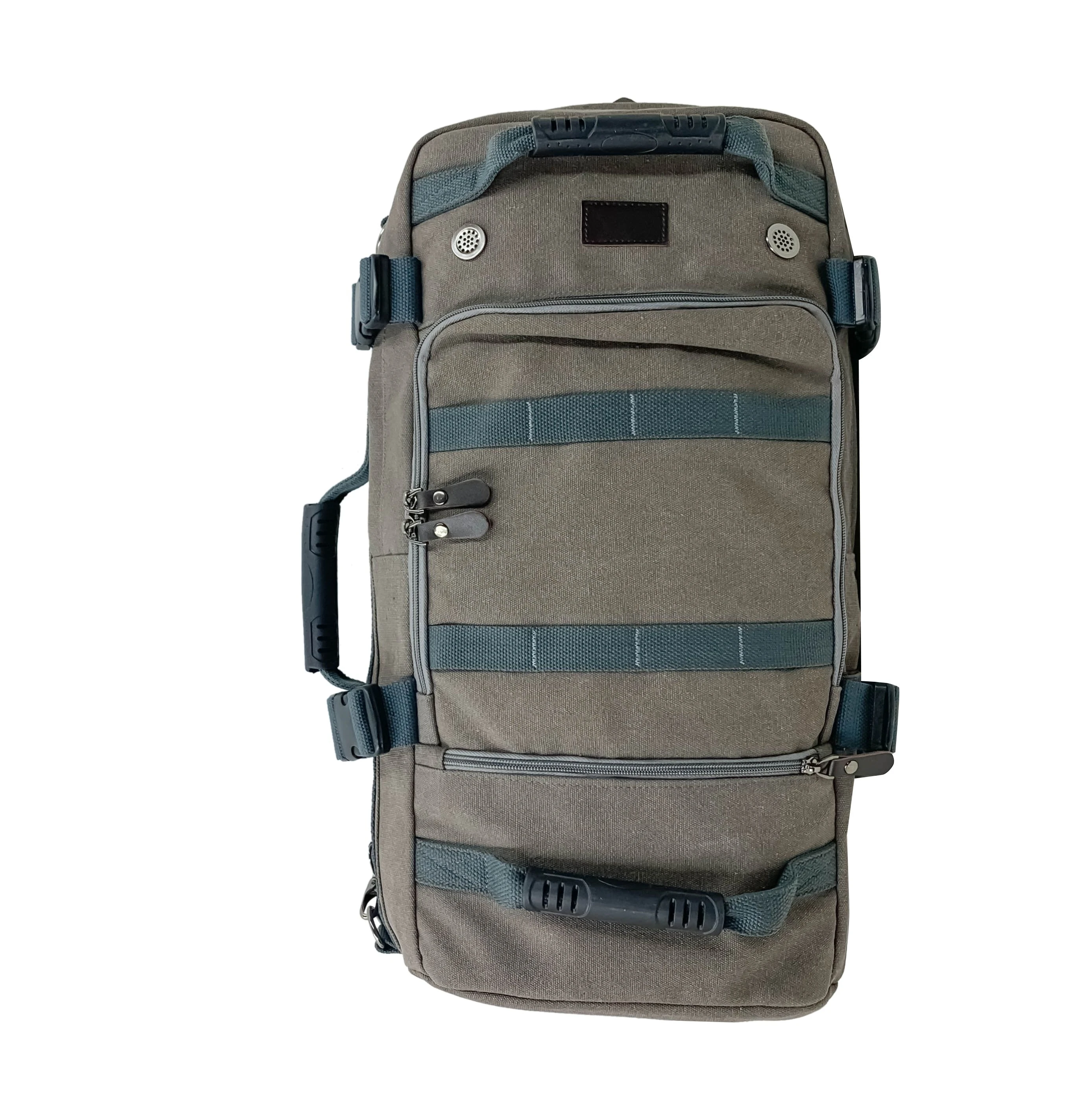 Men's Large Backpack Multi functional Backpacks Portable Canvas Bag Tourism Backpack Sports Outdoor Large Capacity Travel Bag