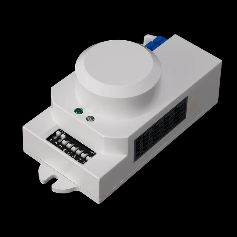 B24B 220V 360 Degree Microwave Sensor Light Switch Induction Microwave Motion Sensor Switch Vibration Sensor
