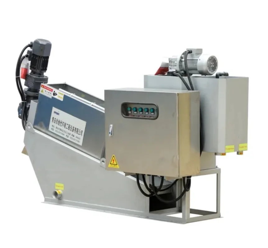 

【Best-selling】Waste Water Treatment Plant Filter Sludge Dewatering Screw Press Dehydrator Machine Industrial Effluent