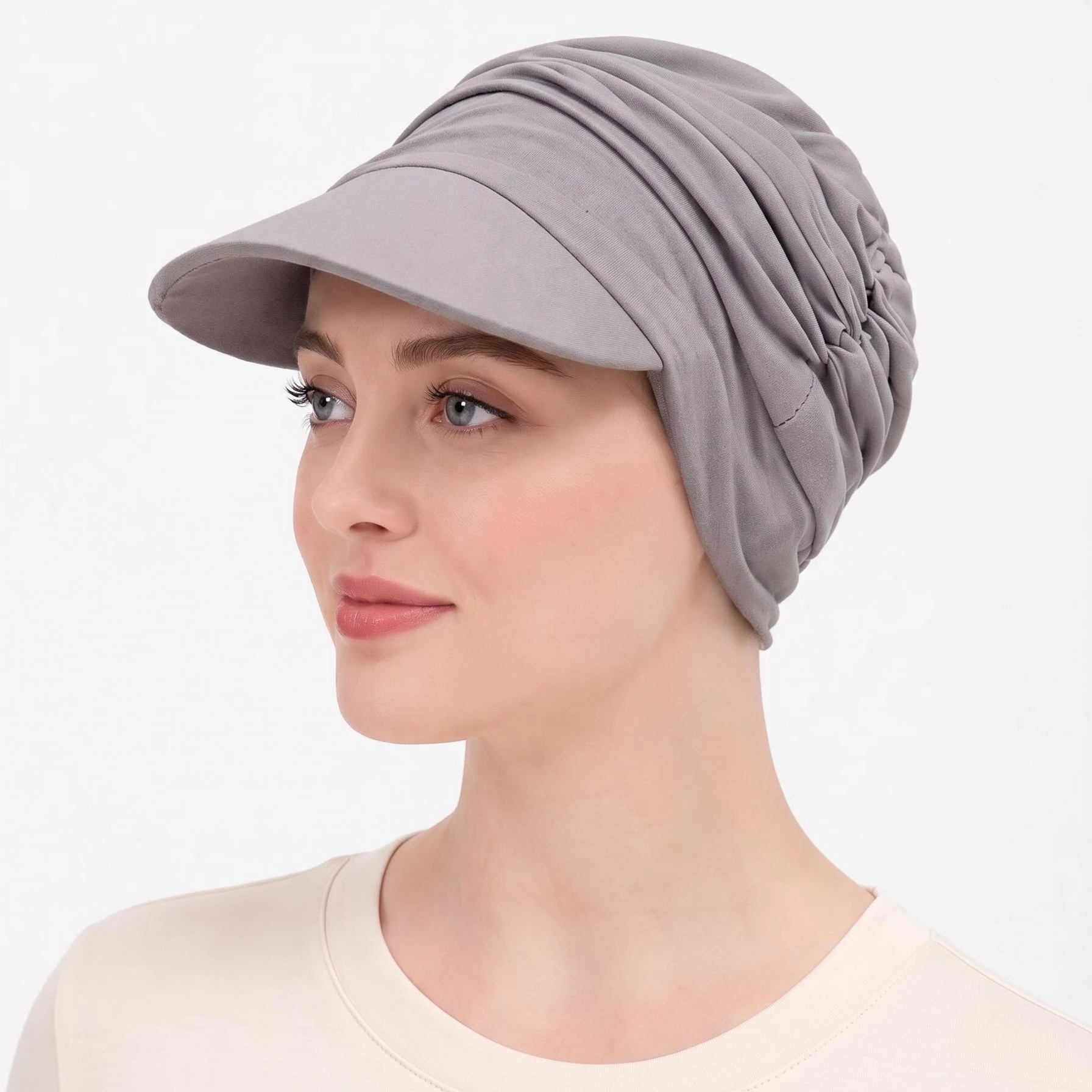 2026 New Fashion Hijab Cap For Women Bonnet Muslim Sun Hat Scarf Wrap Baseball Caps Trendy Bandana Hijab Bonnet Turban