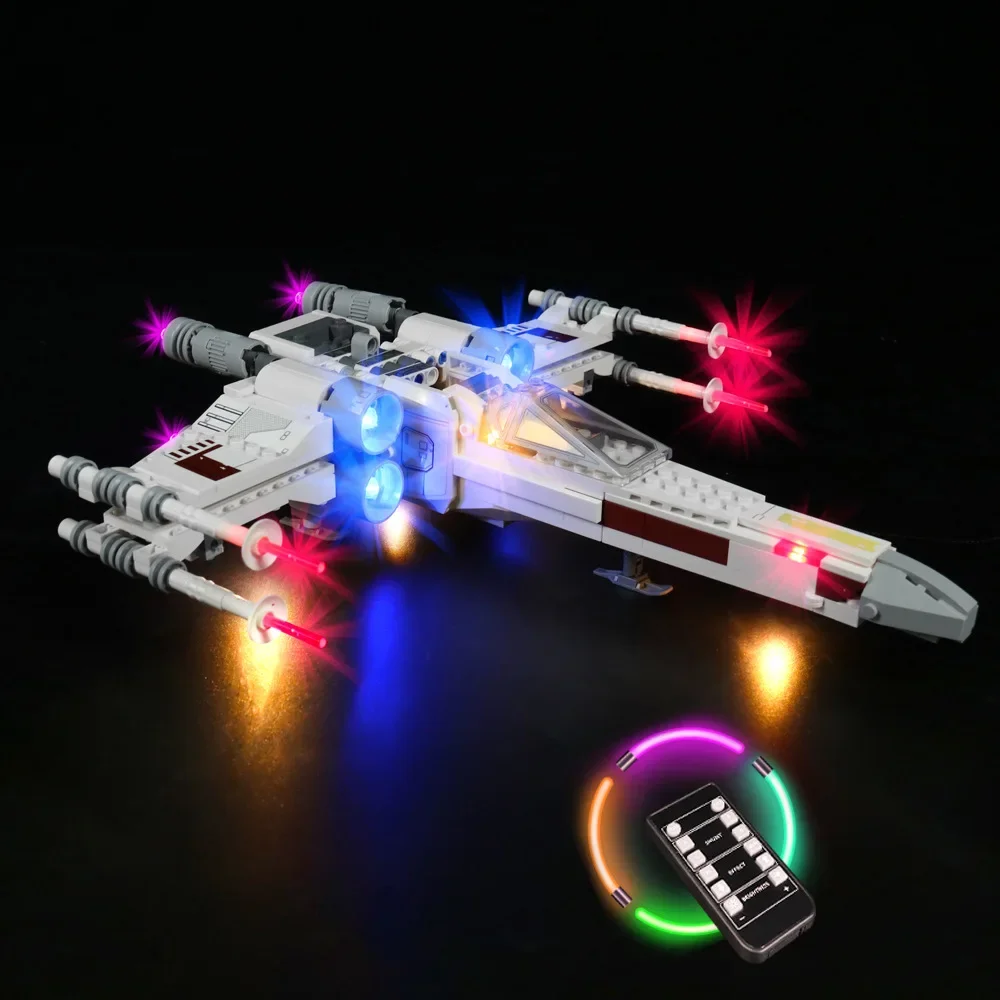 

No Bricks Led Light Kit for Luke Skywalker’s X-Wing Fighter 75301