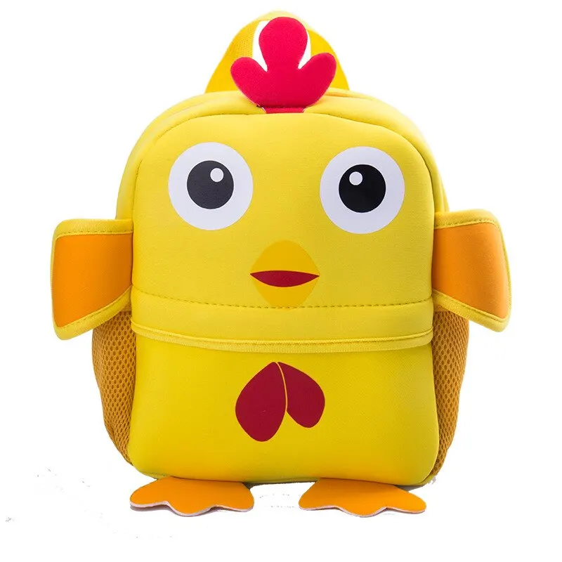 New 3D Children School Bags Kids Backpacks Kindergarten Cartoon Animal Toddle Kids Backpack Fashion Travel Outdoor Bags