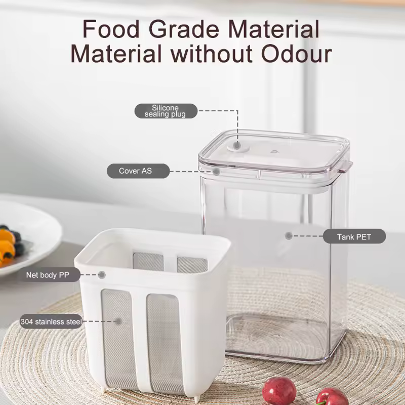 Greek Yogurt Maker Yogurt Filter Stainless Steel Strainer Whey Separation Tools Cheese Moisture Seperator Kitchen Accessories - Image 3