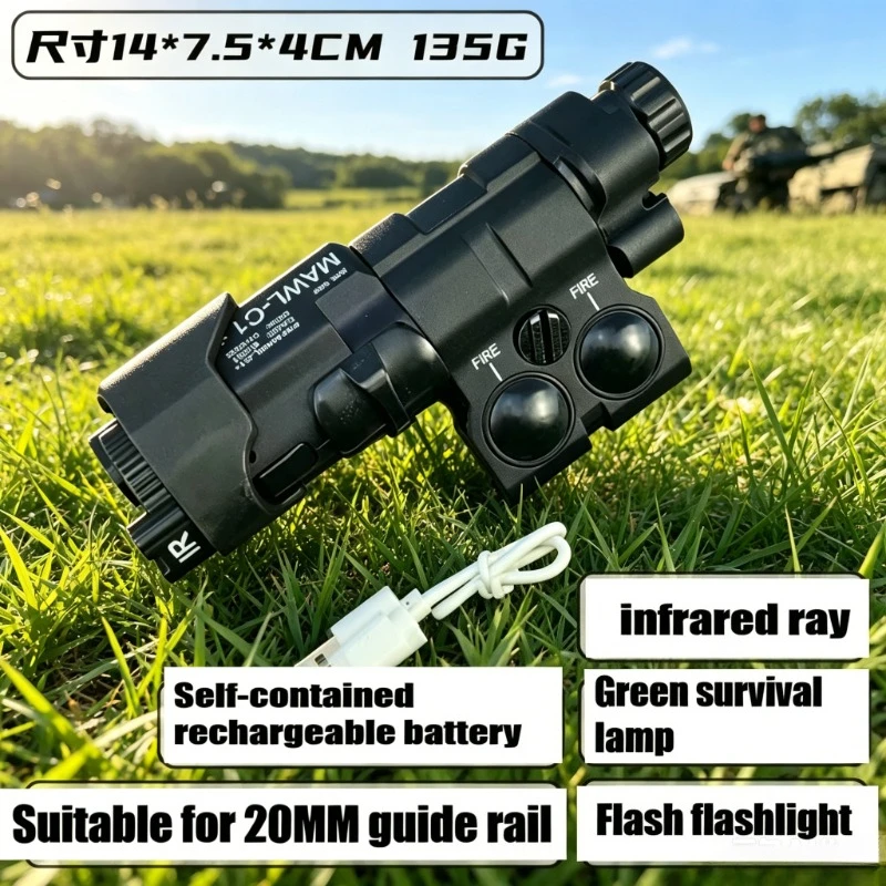 

Solid Merge Combat Light Unit Matches 20-22mm Base, Red Beam Lamp Pastime Play Parts