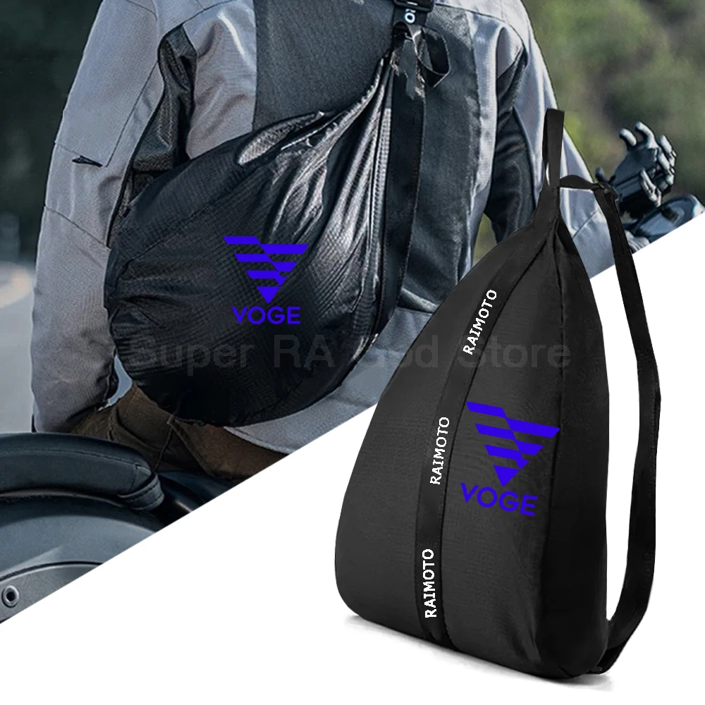 For VOGE 500DS 500DSX 650DS 650DSX Motorcycle Accessories Helmet Backpack Large Capacity Travel Bags Reflective