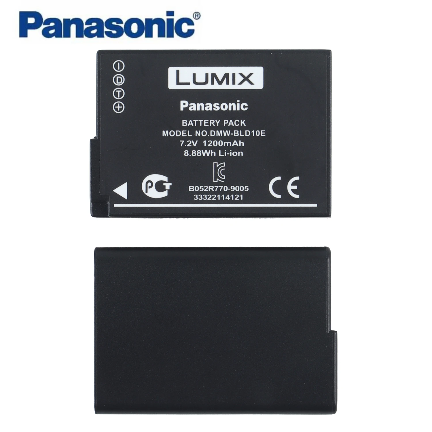 Original Battery For Panasonic DMC-GF2CK DMW-BLD10 GF2 BLD10 BLD10E for Panasonic Lumix DMC-GF2 DMC-GX1 DMC-G3 Batteries BLD10G