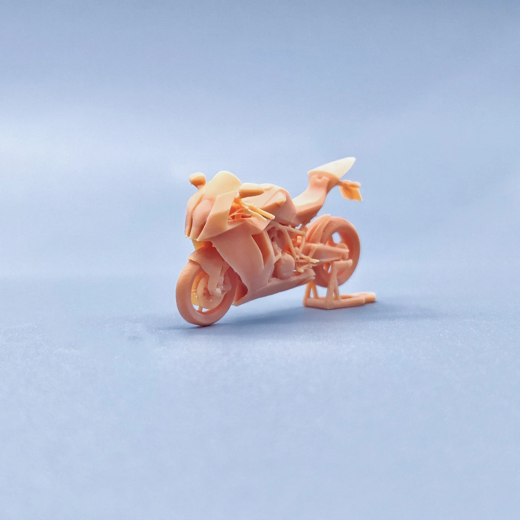 1/64 1/43 Patung Skala Model Resin Moto Ktm 1190 Rc8 2011-2015 Miniatur Tidak Berwarna Diorama Yang Dilukis dengan Tangan V131