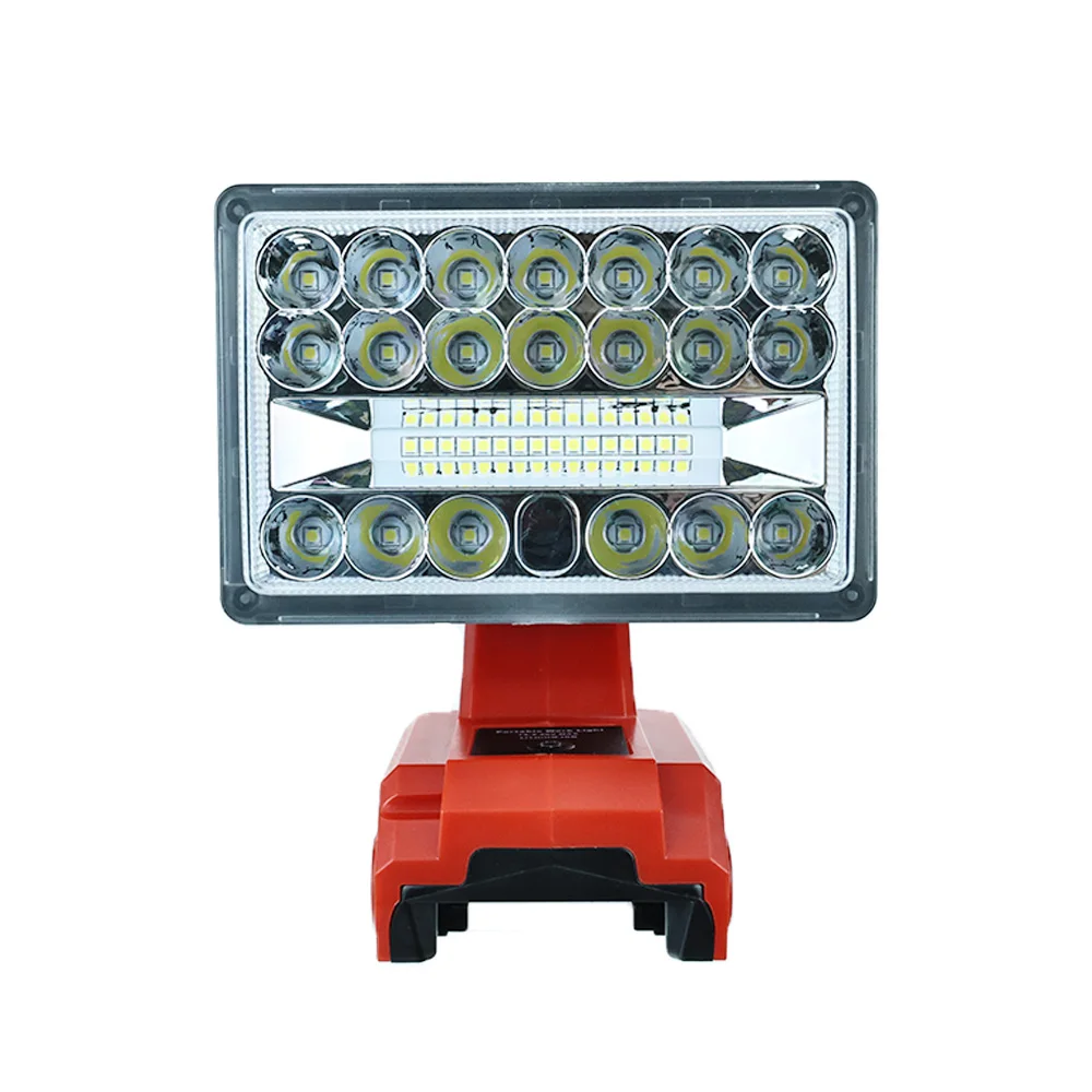 For Milwaukee 14.4-20V Max Portable Led Work Light 28W With USB Interface