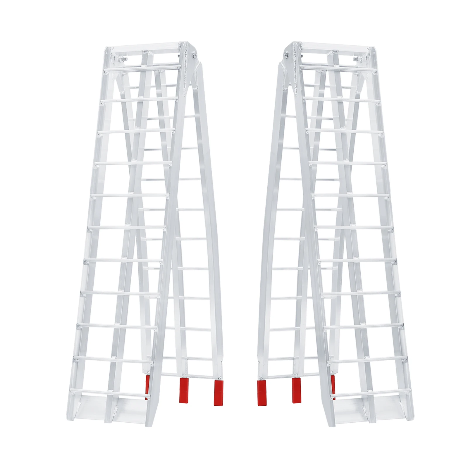 Laadwagenhellingen, zware motorfietshellingen, opvouwbare opritten voor het vervoeren van motorfietsen, crossmotoren, mini 4-wielers, aanhanger