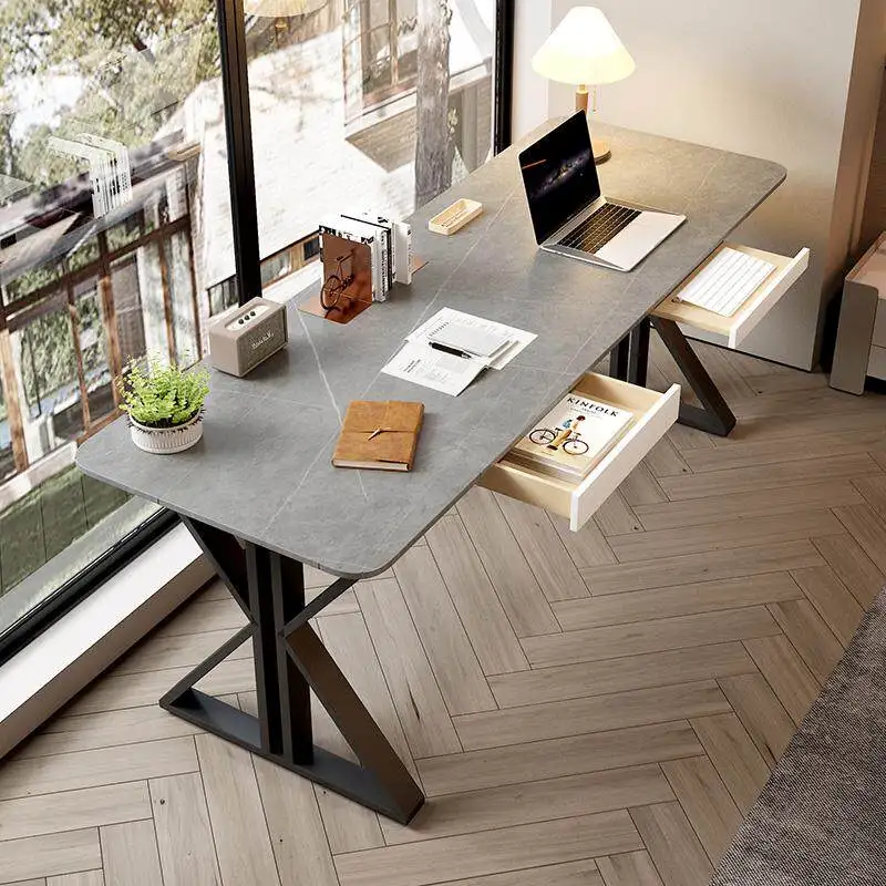 

Black Designer Executive Desk Asthetic Strong Luxury Modern Office Desks Drawers Cheap Large Mesa De Escritorio Office Furniture