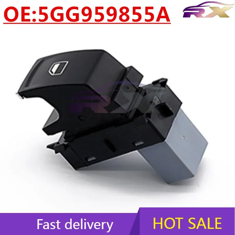 

Новый: 5GG959855A Подходит для Volkswagen Audi, Автозапчасти, Переключатель стеклоподъемника, Электрический переключатель управления стеклоподъемниками