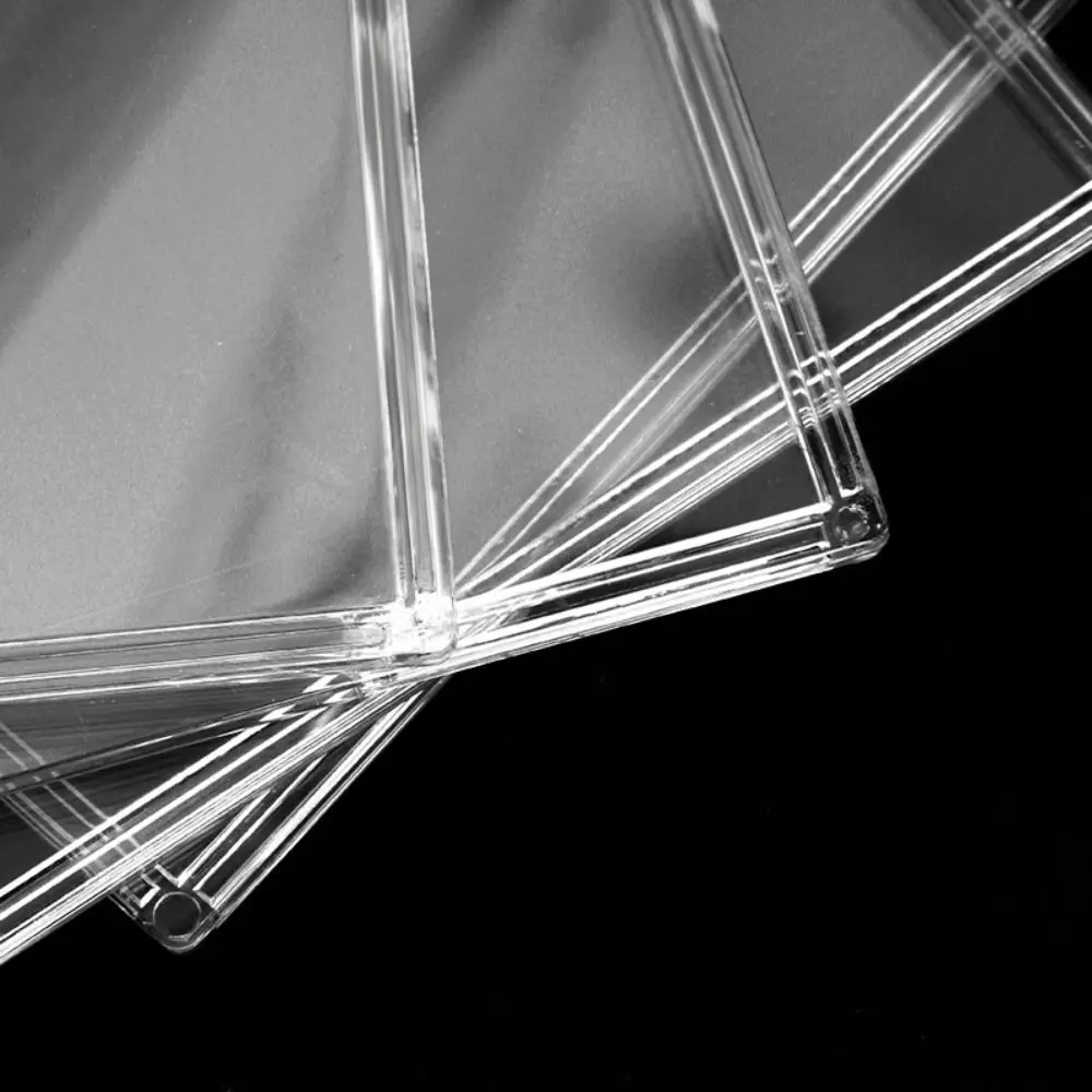 Acrylic Label Holder Clear Self-Adhesive Photo Frame Double Layer Multifunctional Price Tag Display Holder Supermarket