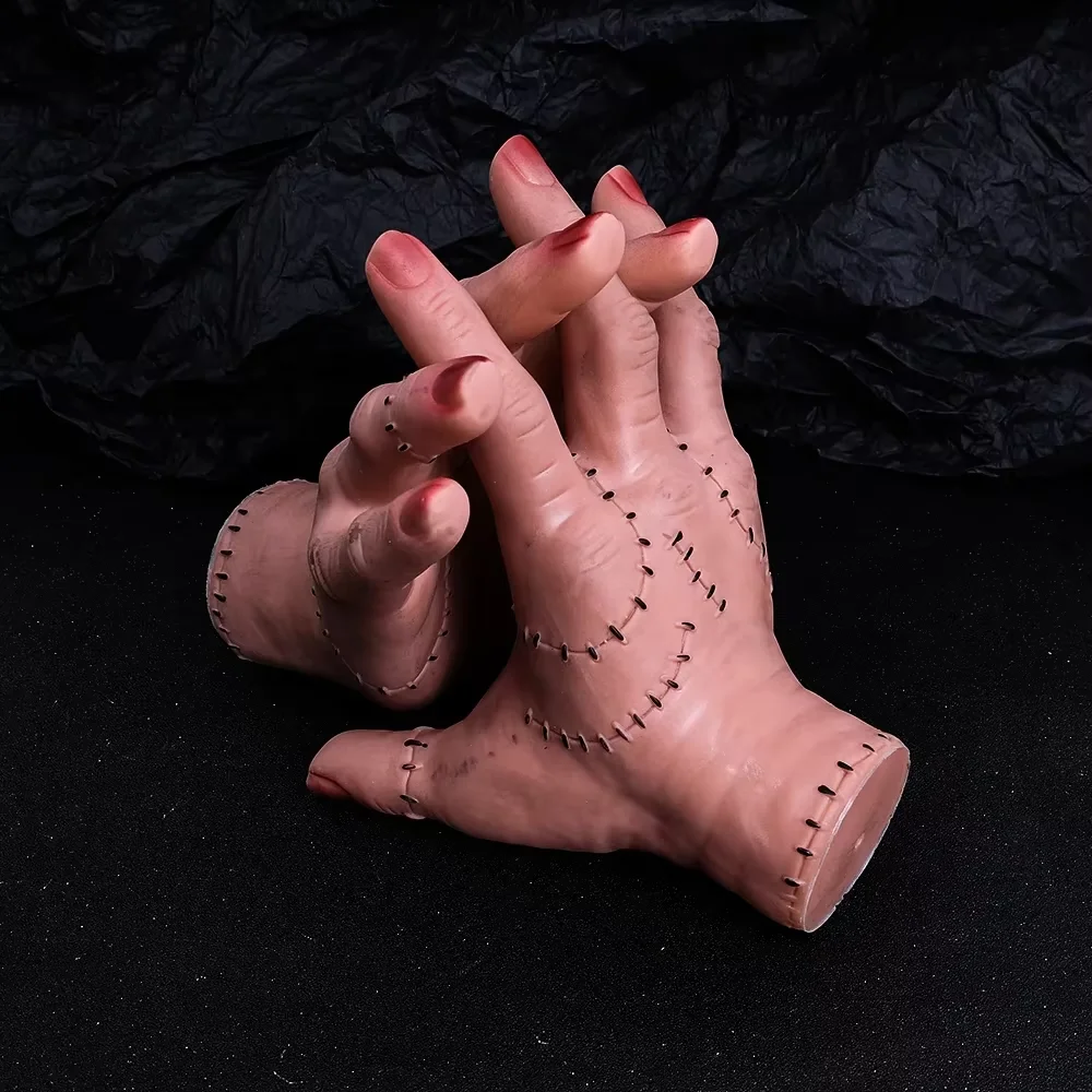 Halloween Gebrochene Hand Horror-Requisiten Party Trick or Treat Butler Rollenspiel Geisterhand Szenen-Dekoration Heim-Deko Desktop-Handwerk – Detail 3