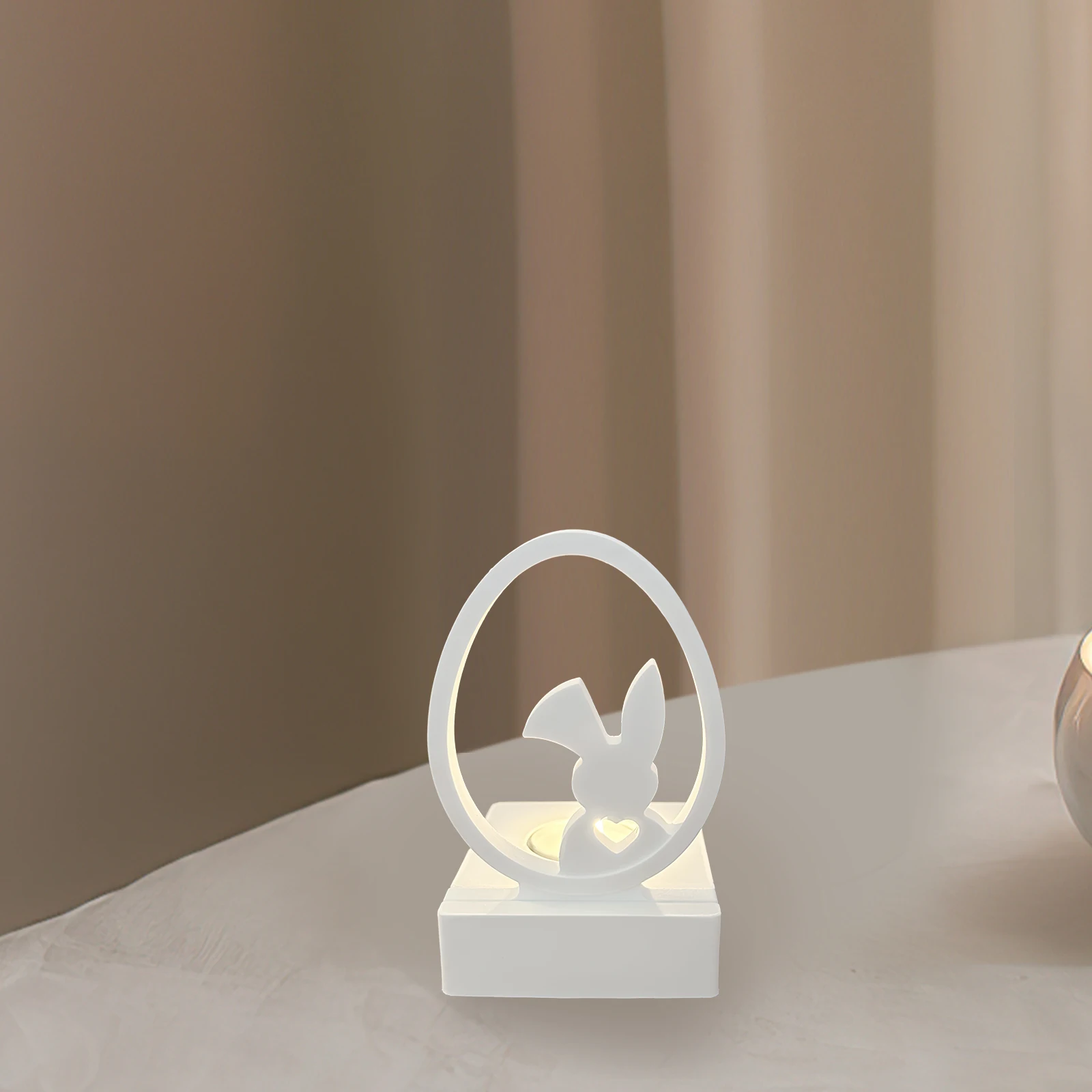 

Hollow Rabbit Decorative Molds les Square Base Silicone Crafting 9786 Jewelry Accessories bunny holder silicone molds