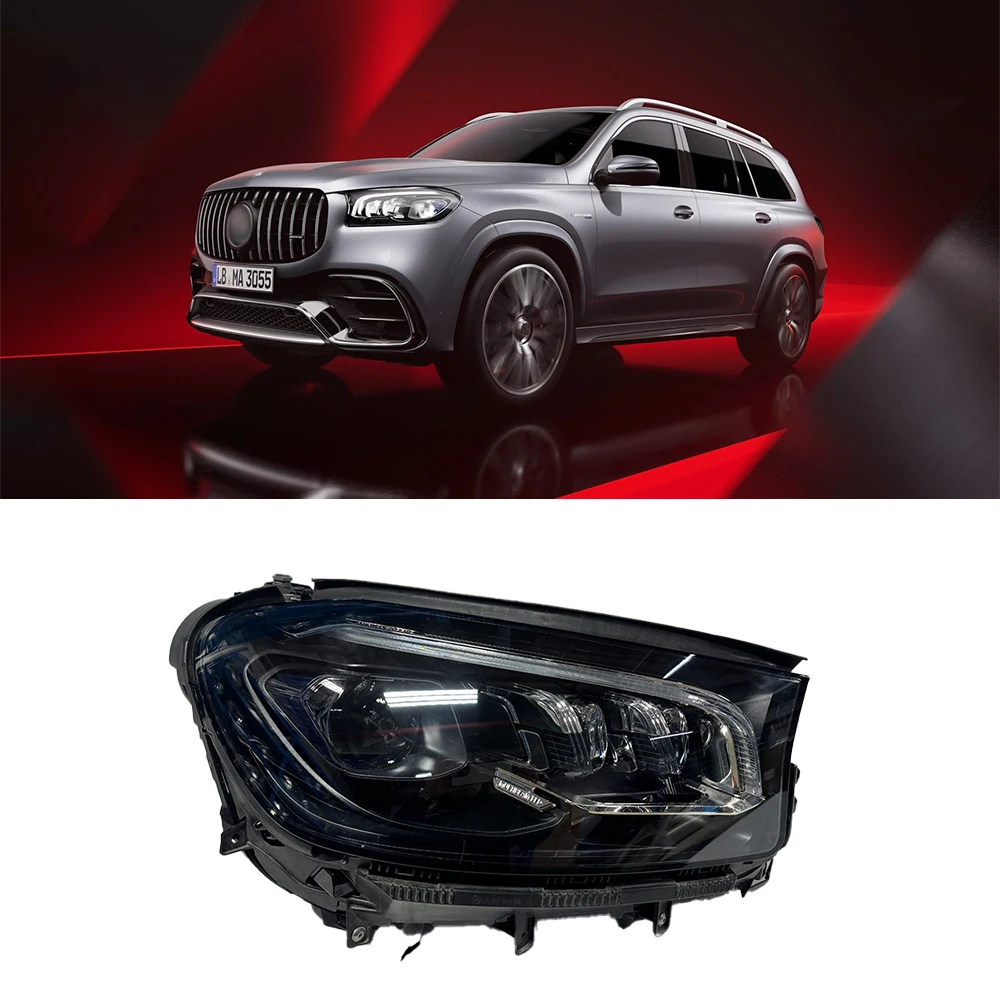 Auto Lighting Systems for Mercedes-Benz GLS167 2019-2024 AMG Car LED Auto Headlight Led Projector Headlamp Car Accessories