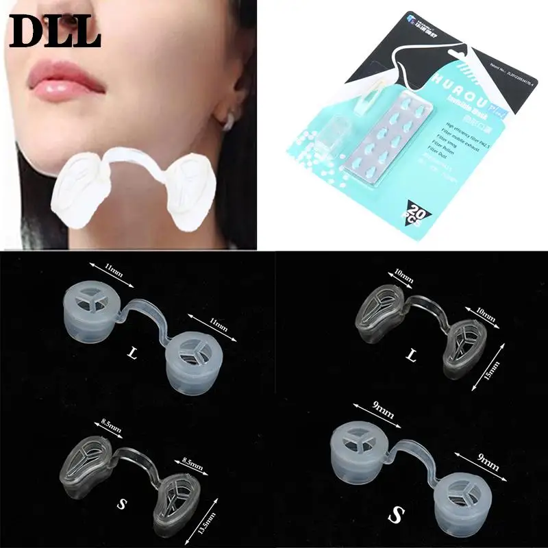 Silicone Gel Nose Invisible Nasal Filter Anti Air Pollen Allergy Dust Filter