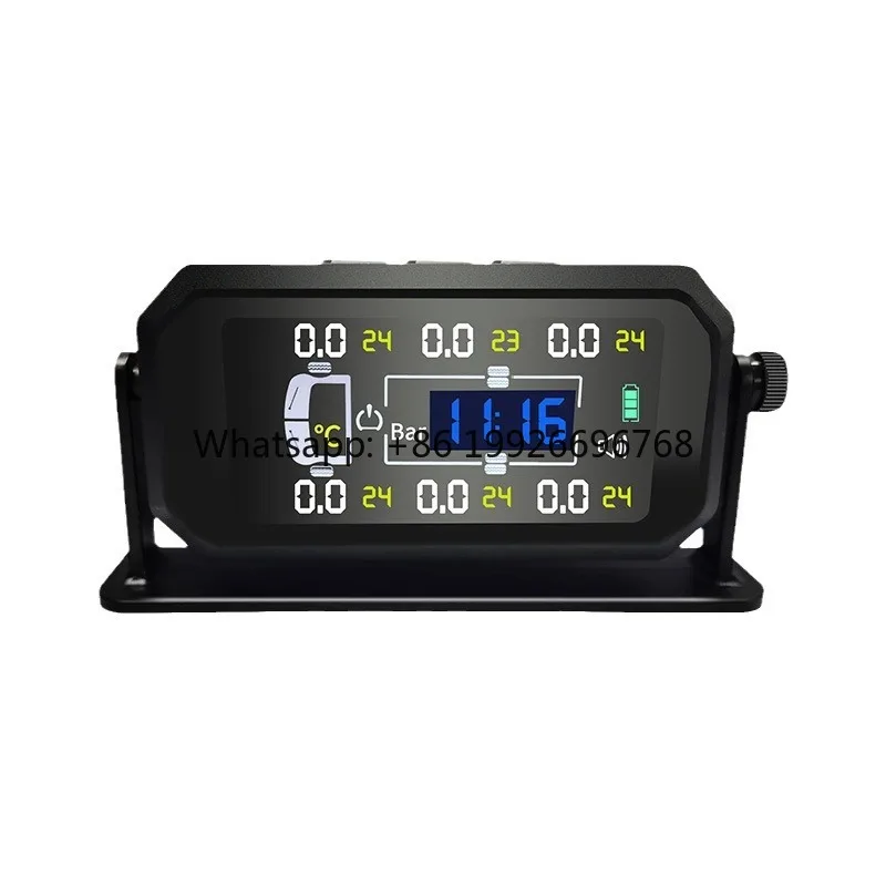 

Беспроводная цифровая система контроля давления в шинах для грузовиков (6 колес) с 6 внешними датчиками, напрямую от производителя