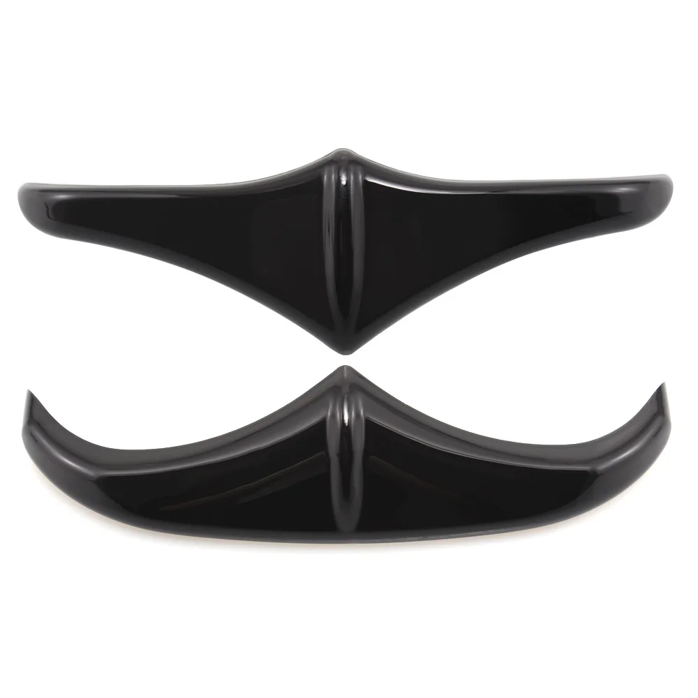 Motorcycle Front Fender Leading Trailing Edge Tip Trim Cover Accent For Harley Touring Road King Electra Street Glide 1998-2019