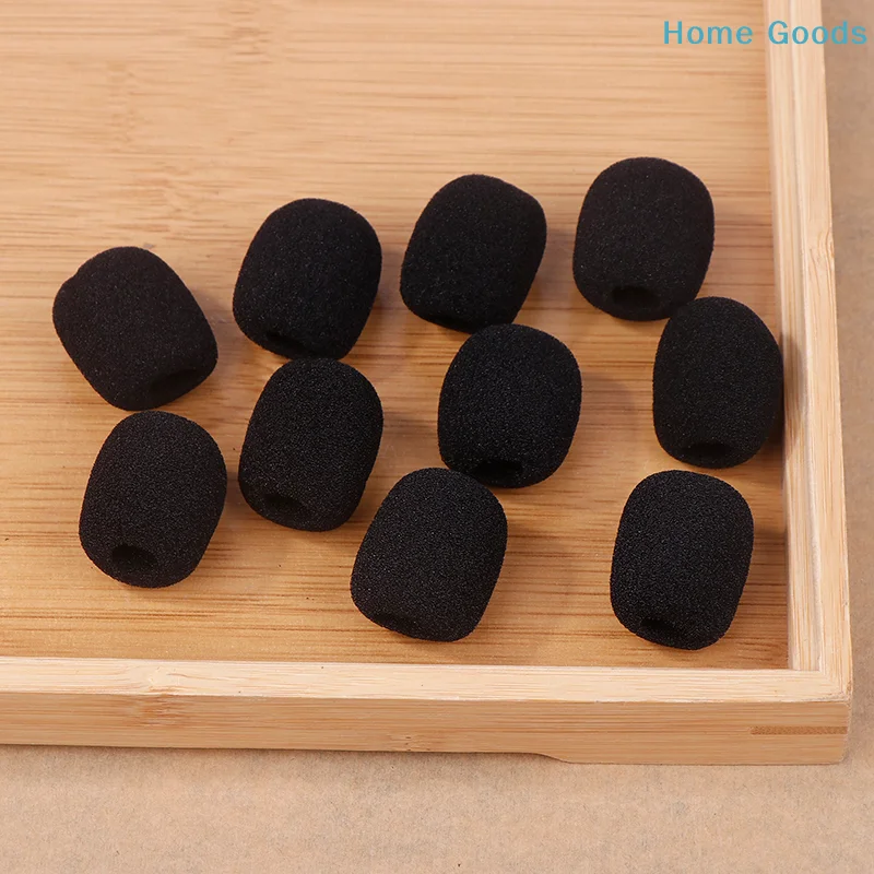 preferredMicrophone Sponge 10PCS Headset Microphone Sponge For Motorcycle Intercom Helmet Bluetooth Headsetproduct
