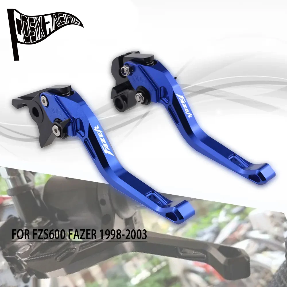 

Fit For FZS600 Fazer 1998-2003 FZS 600 Fazer 1999 Motorcycle CNC Accessories Short Brake Clutch Levers Adjustable Handle Set