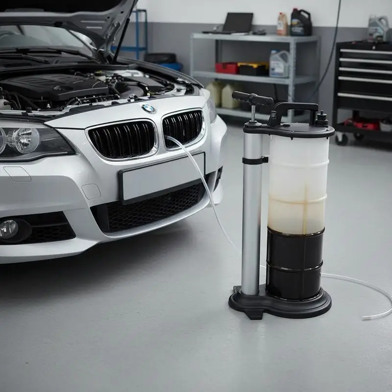 

9L Manucl Oil Extractor Pump,Oil Changer Vacuum Fluid Evacuator Extractor for Automotive Fluids Vacuum Evacuation