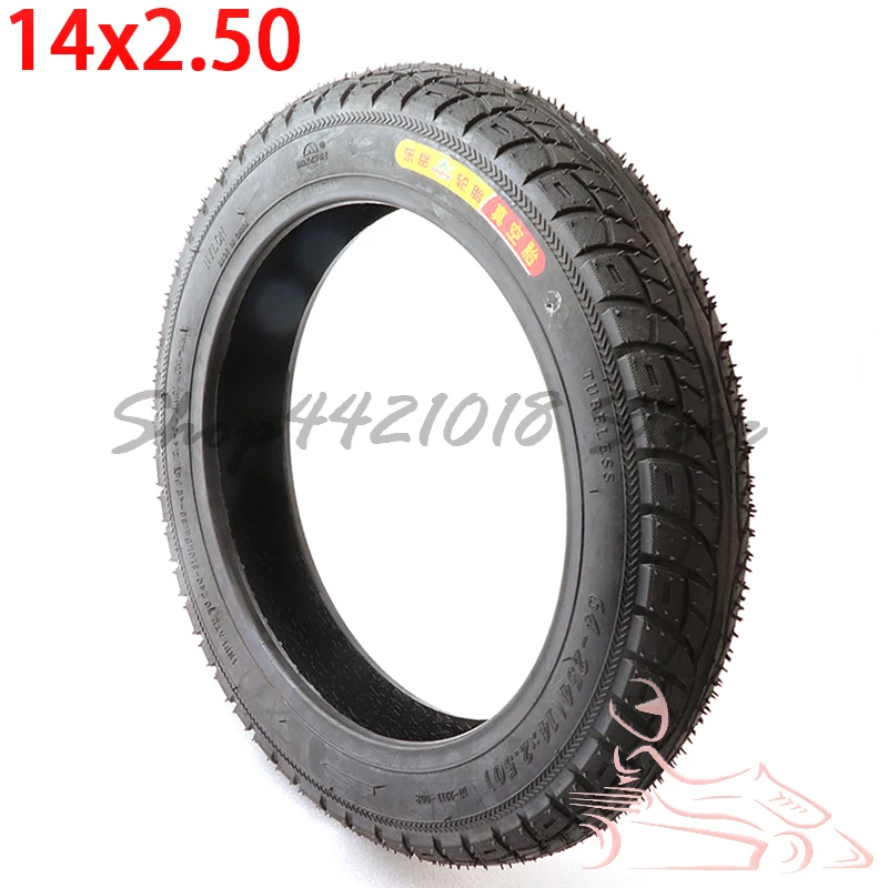 

Wheel Tire 14x2.50 64-254 Tyre Inner Tube for 14 Inch Electric Bicycle Electric Vehicle 14*2.50 Outer Dirt Pit Bike Moto Parts