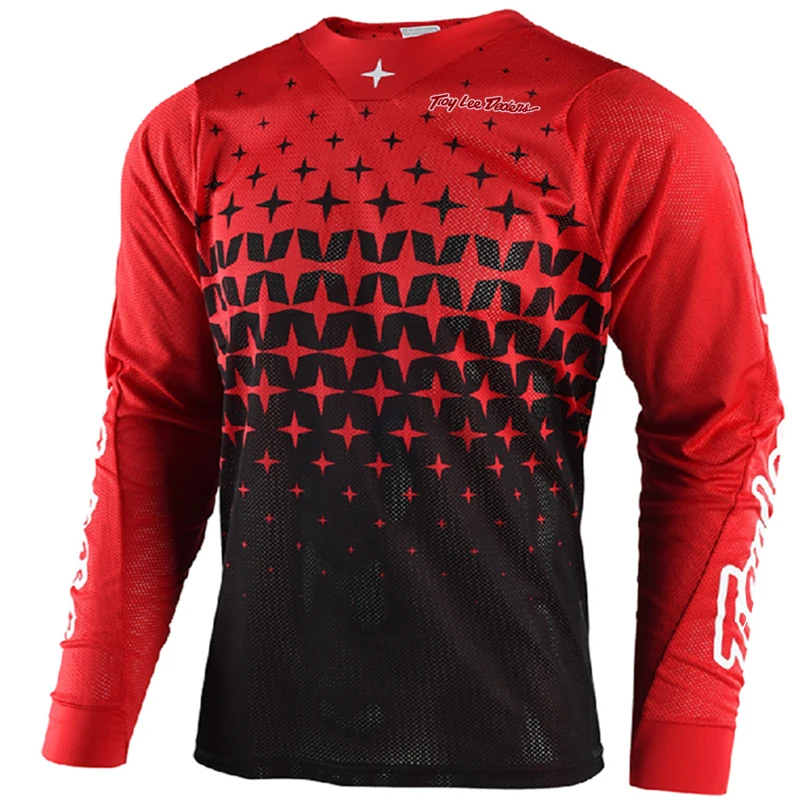 free shipping mtb motocross downhill jersey mountain bike moto rcycle bike mx off-road bike t-shirt long sleeve