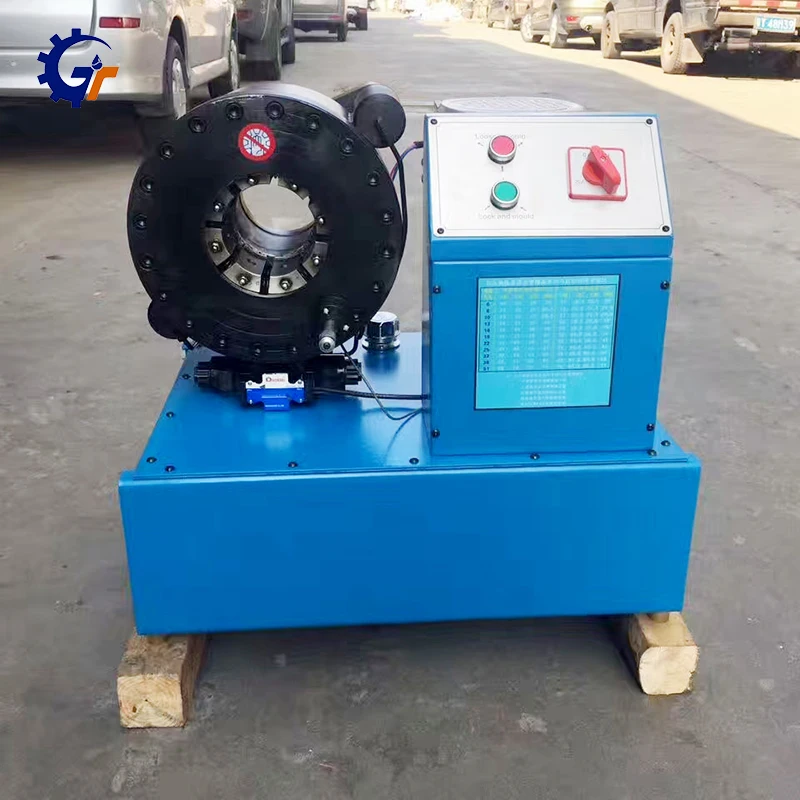 

Factory Price Automatically 2 Inch Press Pressure Flexible Hose Crimping Machine 51mm Hydraulic Hose Crimper