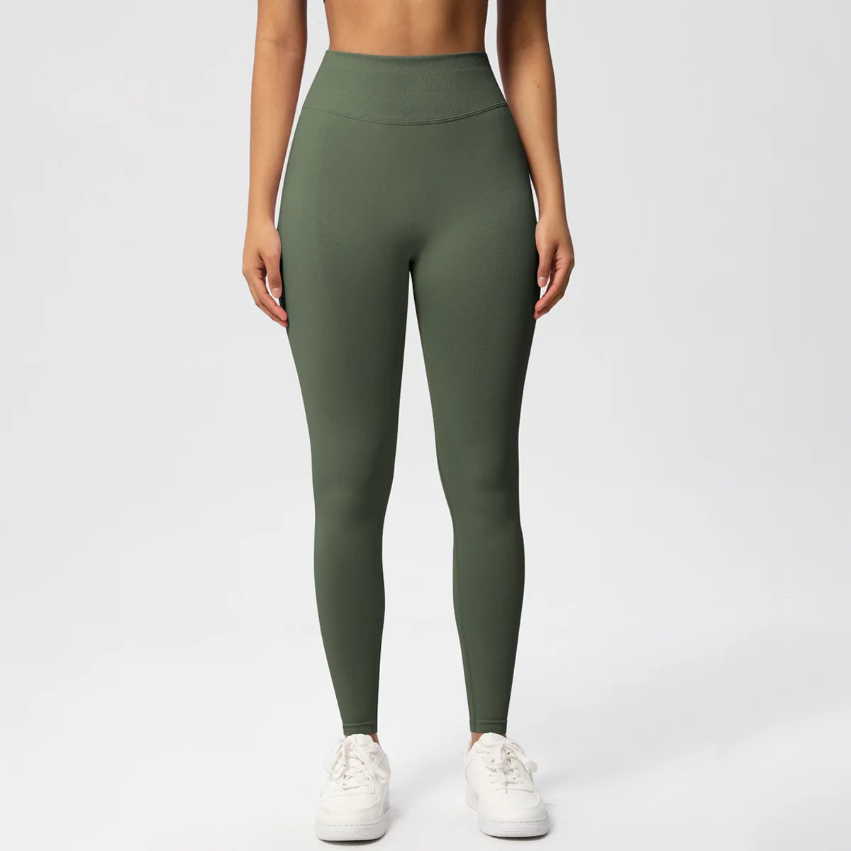 Women Seamless High Waist Push Up Yoga Leggings Tights Stretchy Sports Pants Fitness Running Workout Gym Hip Lifting Training