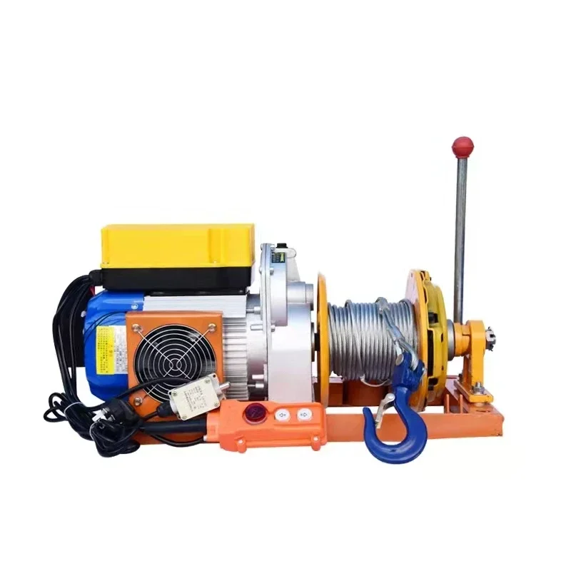 500/1000kg*30m Single Phase Clutch Brake Outdoor Electric Winch