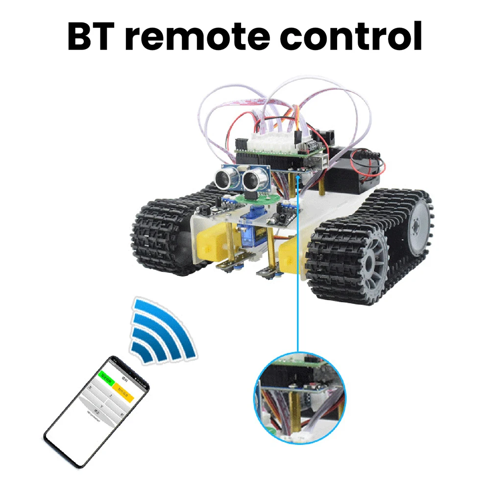 Picture 6: Smart Robot Kit for Arduino Programming Starter Learning Automation Robot Designer Educational Robotics Complete Kits with Codes