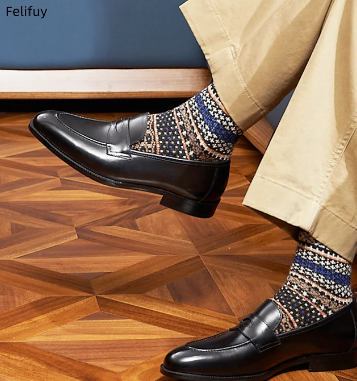 New Mens Spring Autumn Loafers Genuine Leather Flat Shoes Elegant Wedding Party Casual Dress Shoes Brown Black Shoes for Men