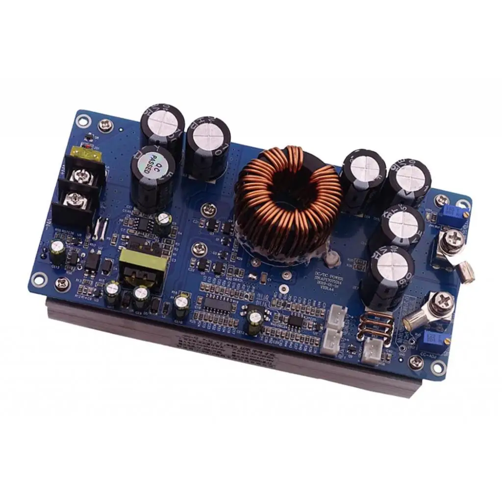 DC-DC Adjustable Voltage Regulator Large Current Buck Converter Module for DIY Electronics and Devices