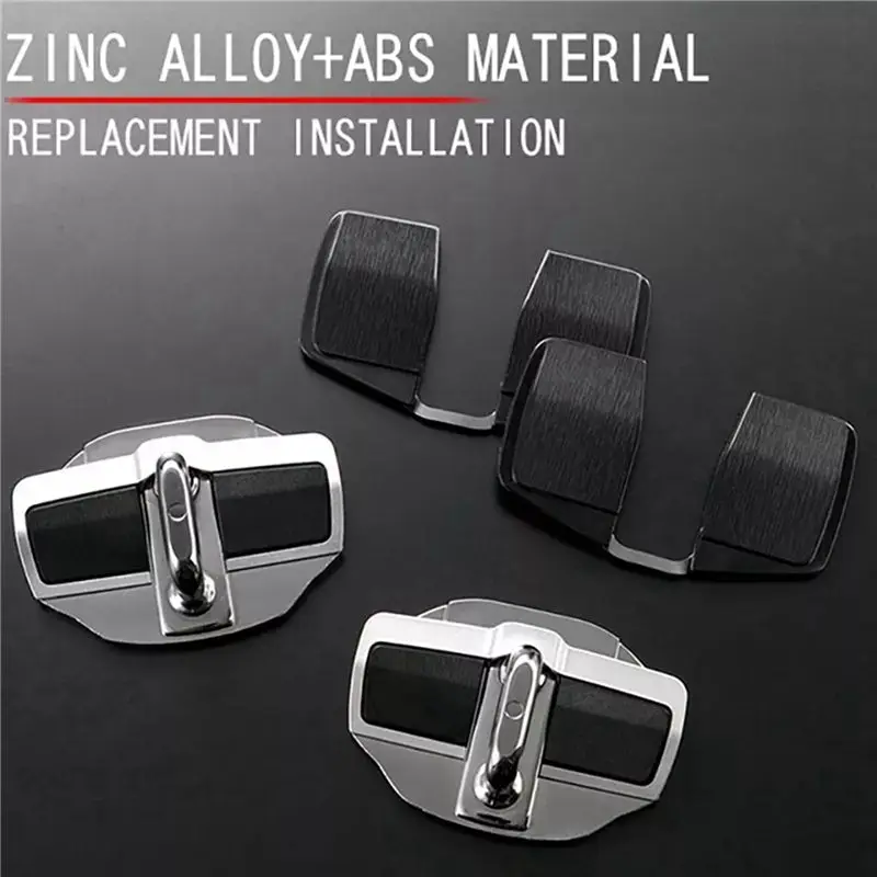 8 Sets TRD Door Stabilizer Door Lock Protector Latches Stopper Cover For Lexus All Series ES GX460 LC LS LX NX RX UX-T61C