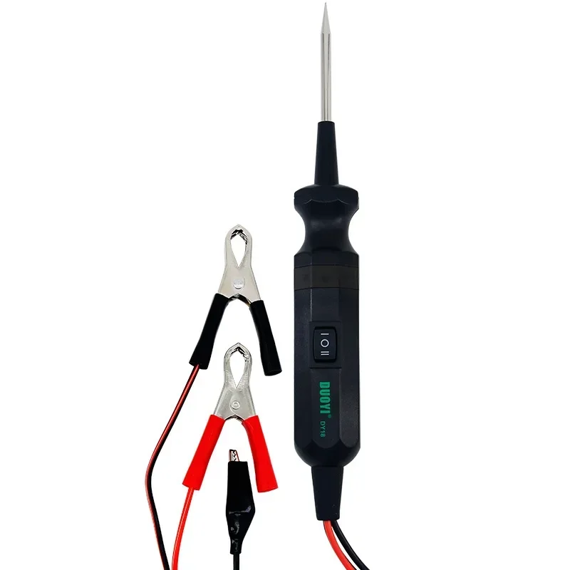 DUOYI DY18 Car Circuit Tester Power Probe Automotive Diagnostic Tool 12V 24V Electrical Current Track Locate Short Circuits