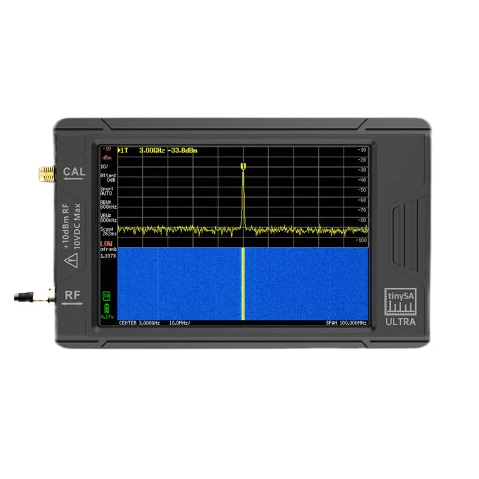 Ręczny analizator widma TinySA ULTRA 4-calowy ekran dotykowy 100 k-5,3 GHz