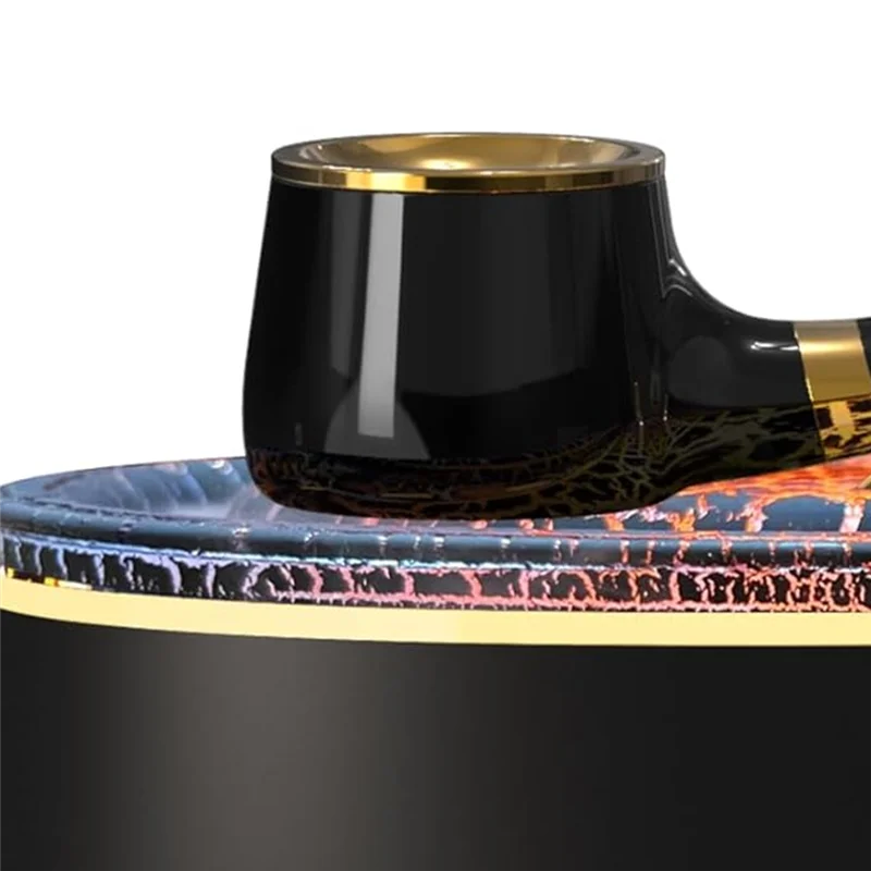 【قطرة السعر!】 موزع روائح الزيوت العطرية أنبوبي، وضعين للرذاذ، إيقاف تلقائي بدون ماء، 7 ألوان متغيرة، مرطب LED 200 مل #4