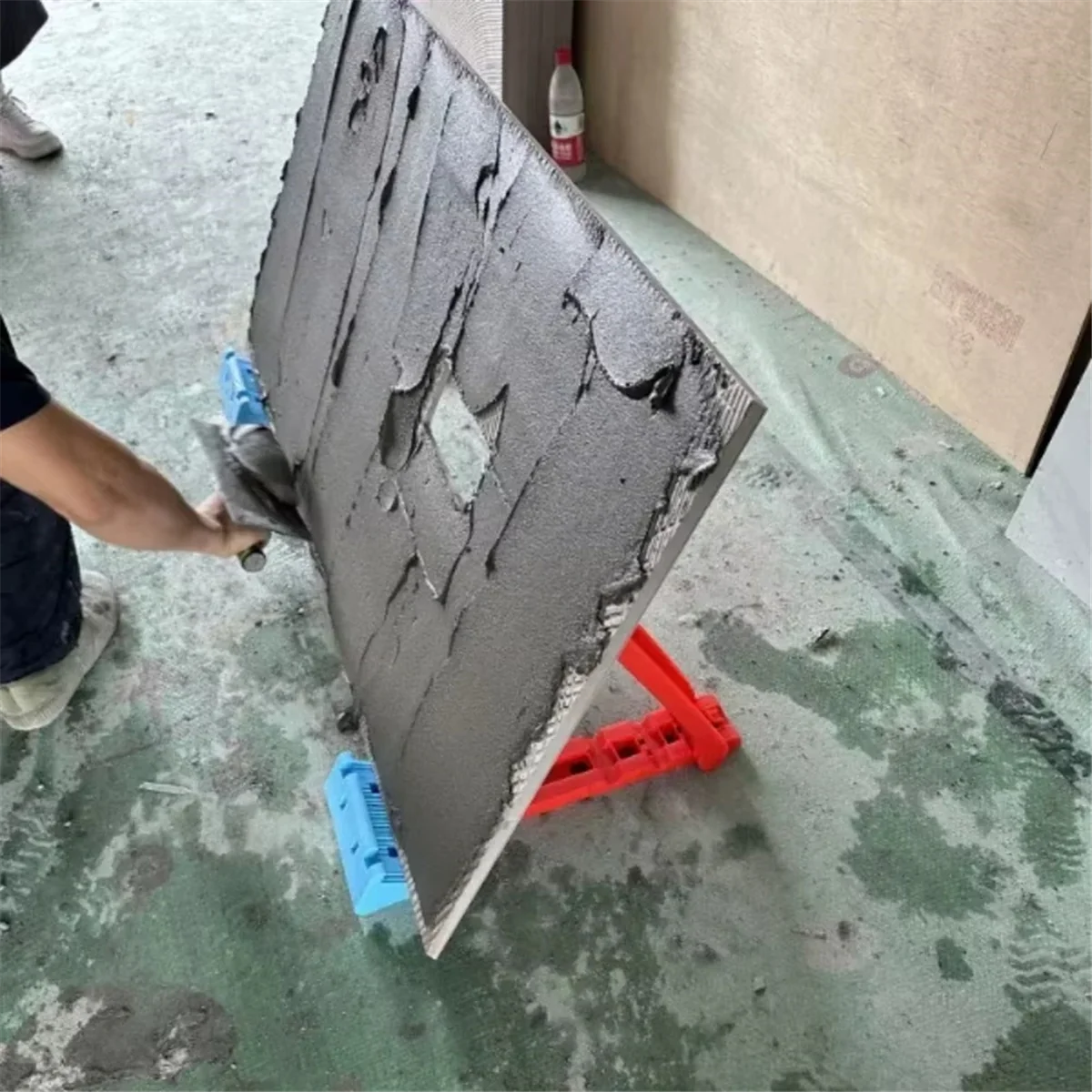 N18R 2pcs Plywood Panel Drywall Plasterboard Tooling Hand Large Carrier Tile Chamfering Milling Porcelain Cut Masonry Tools