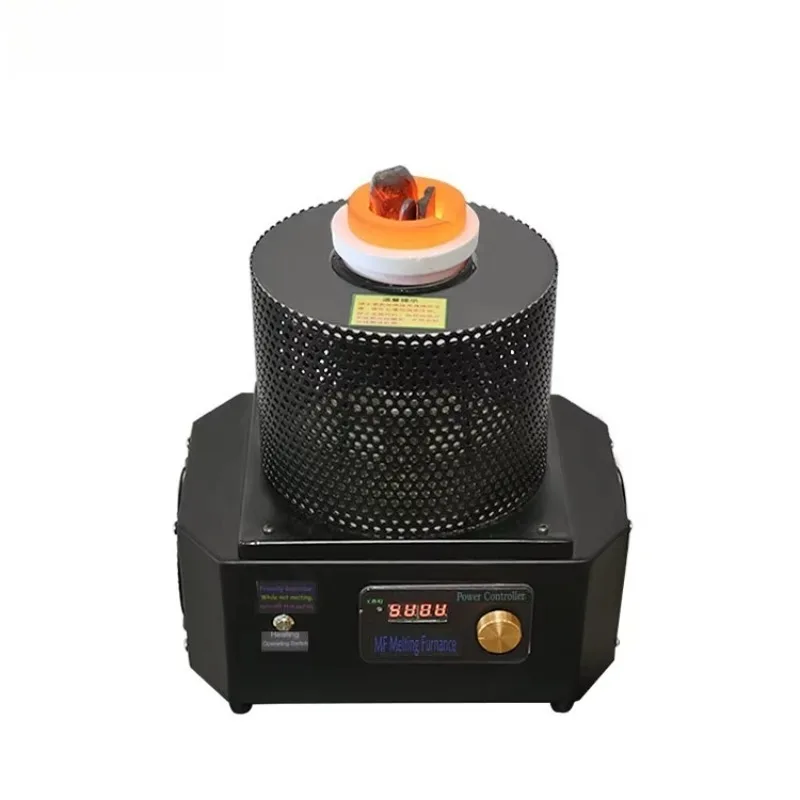 Gold Smelter 3500W 220V Speedy Metal Furnace Melting Gold &silver Portable Induction Melting Machine