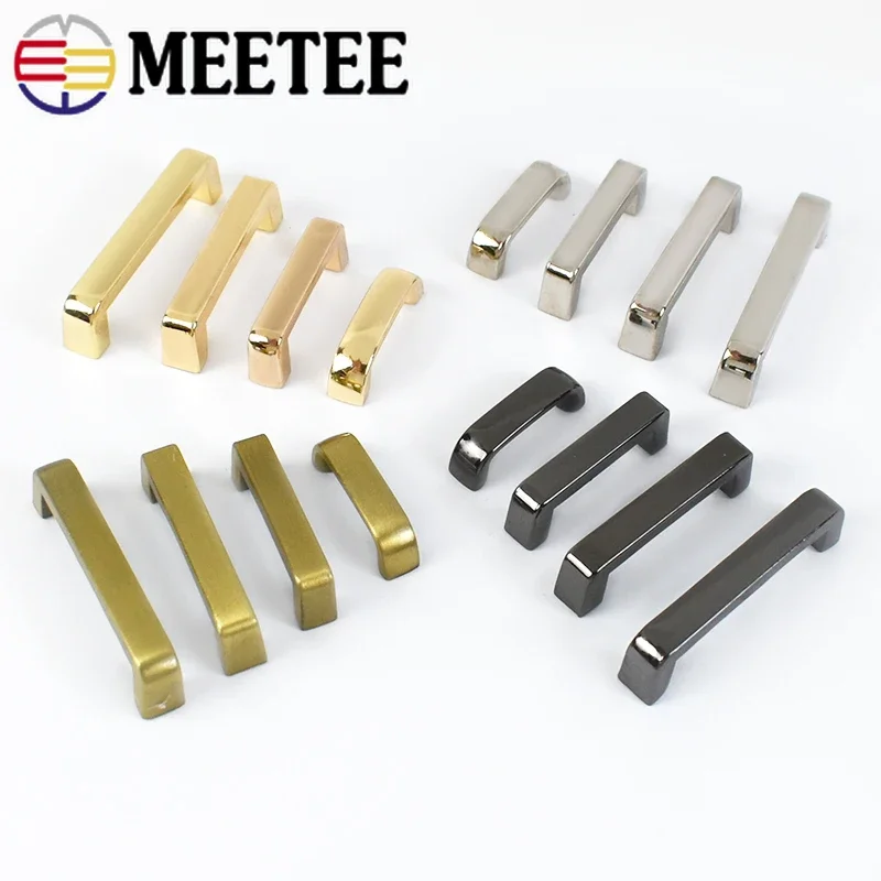 10/20Pcs 20/26/31/38mm Metal Buckles Bag Arch Bridge Hanging Hook Screw Connector for Bags Strap Belt Buckle Handbag Accessories