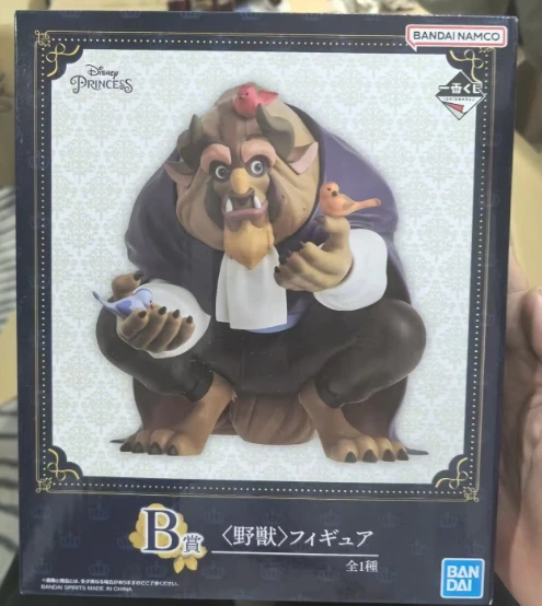 BANDAI Ichiban Kuji figura de Disney Premio B La Bella y La Bestia princesa flores de ensueño figura de acción modelo decoración de escritorio