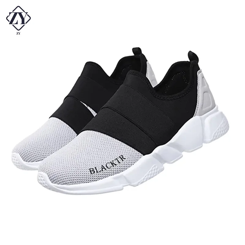 

Men Women Running Shoes Fashion Unisex Casual Sneakers Slip on Mesh Lightwight Breathable Walking Footwear Jogging Shoes